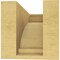 Ekena Millwork 6"W x 12"D x 6"H Wide Rivera Rough Cedar Woodgrain TimberThane Corbel, Primed Tan CORUR06X12X06RIVRCPR - alternate 5